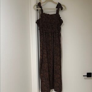 Treasure & Bond Leopard Print Dress